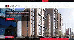 Desktop Screenshot of cityandurbaninternational.com